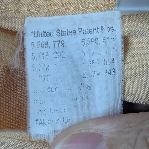 Orvis Possible Size Medium Peach Colored Button Down Shirt - Picture 6 of 12
